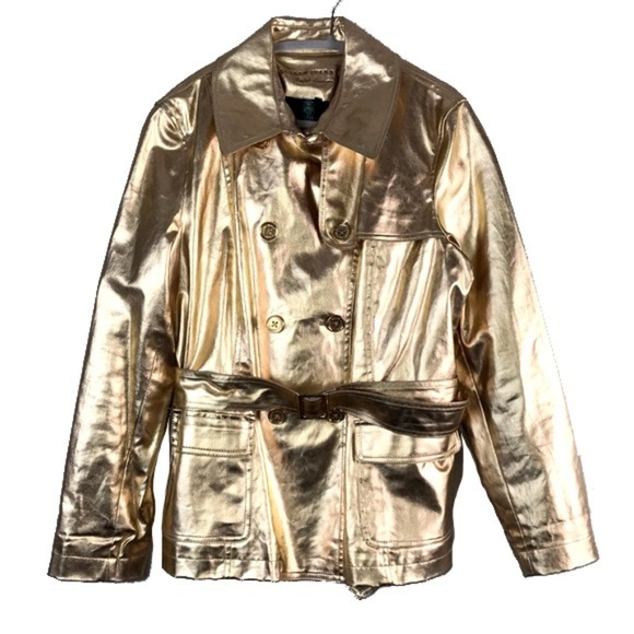 Lauren Ralph Lauren Jackets & Blazers - Lauren jeans Co Ralph Lauren GOLD raincoat XL